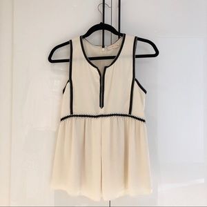 Tory Burch Cream Top